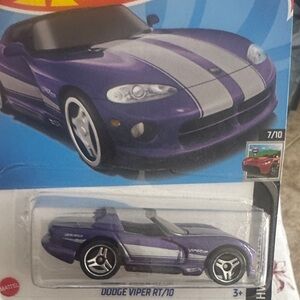 Mattel Purple Dodge Viper RT/10 Toy Car